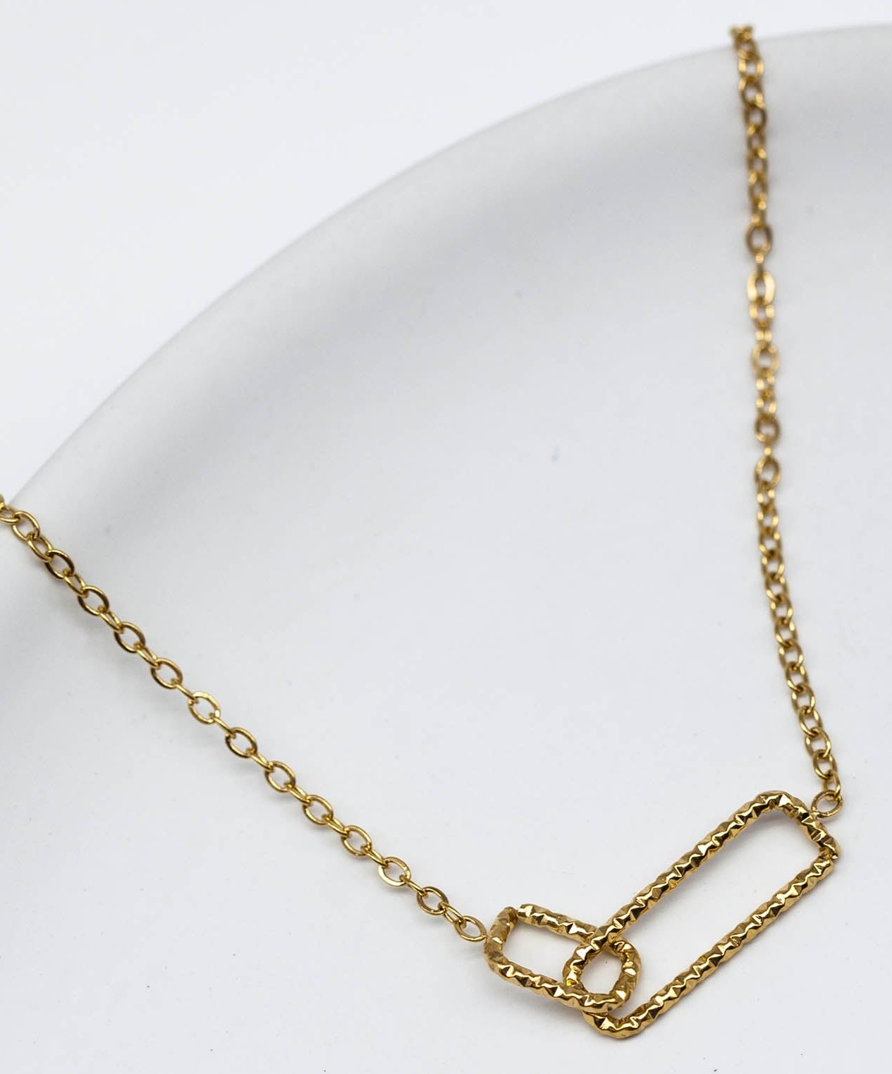 Collar Acero Encadenados