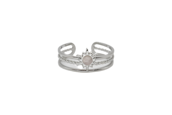 Anillo Estrella Rosa